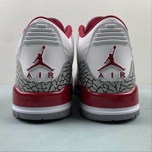 Air Jordan 3 Retro Cardinal Red White Light Curry Cement Gray CT8532-126