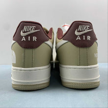 Cargar imagen en el visor de la galería, Air Force 1 07 Low The North Face Khaki Brown Green BS9055-727
