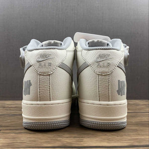 Undefeated x Air Force 1 07 Mid White Dark Grey AO6617-306