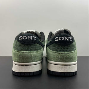 Travis Scott x SB Dunk Low PlayStation Green White Black CU1726-777