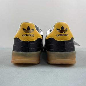 Adidas Gazelle Indoor Black White Yellow Gum IF9641