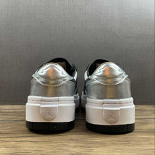 Cargar imagen en el visor de la galería, Air Jordan 1 Elevate Low Silver Toe Metallic Silver Black White Onyx DQ8561 001
