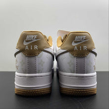 Cargar imagen en el visor de la galería, LV x Air Force 1 07 Low White Brown Gray DR9868-300
