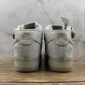 Air Force 1 07 Mid Reigning Champ Grey Silver Light Reflective GB1228-185