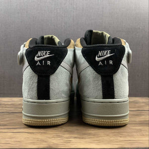 Air Force 1 07 Mid Dark Grey Green Brown Reflective Silver CQ5059-103