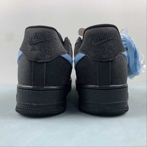 Air Force 1 07 Low Black Blue CW2288-012