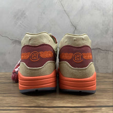 Cargar imagen en el visor de la galería, Clot x Air Max 1 Kiss of Death Net Deep Red Orange DD1870-100
