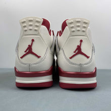 Cargar imagen en el visor de la galería, Air Jordan 4 Retro Valentine's Day (2026) Pale Ivory Sierra Red Tough Red

