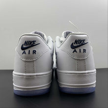Cargar imagen en el visor de la galería, Air Force 1 07 Low White Midnight Blue Metallic Gold CO3363-366
