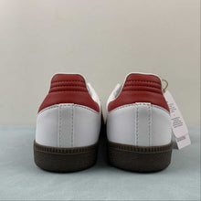 Cargar imagen en el visor de la galería, Adidas SAMBA OG White Better Scarlet Supplier Color IG1025

