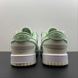 SB Dunk Low Scrap Grey Haze Phantom Light Bone Oil Green DM0802-001