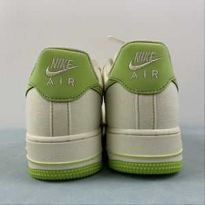 Air Force 1 07 Low Sail Rice White Green TQ1456-255