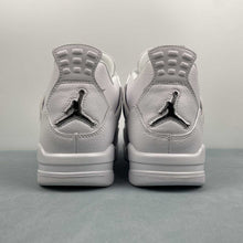 Cargar imagen en el visor de la galería, Air Jordan 4 Retro White Metallic Silver 308497-100
