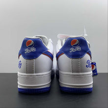 Cargar imagen en el visor de la galería, Air Force 1 07 Low Pepsi White Dark Blue Red BS8856-113
