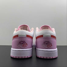 Cargar imagen en el visor de la galería, Air Jordan 1 Low “Valentines Day” Pink and Purple DR0758-170
