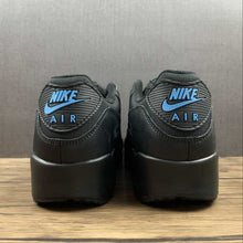 Cargar imagen en el visor de la galería, Air Max 90 Black Laser Blue Wolf Grey DC4116-002
