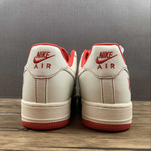 Undefeated x Air Force 1 Low Beige Red White UN1315-801