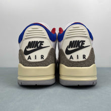 Cargar imagen en el visor de la galería, Air Jordan 3 Retro OG SP White Black Sport Royal IB1482-100
