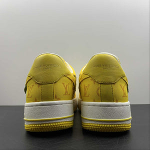 Louis Vuitton Trainer Snaker x Air Force 1 Yellow White LK0230