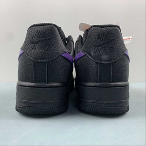 Air Force 1 07 Low Black Purple CW2288-014