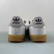 Cargar imagen en el visor de la galería, Hikari Shibata x Adidas Gazelle Indoor Core White Night Gray Cream White IH9985
