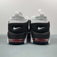 Cargar imagen en el visor de la galería, Air More Uptempo Low White Black-Varsity Red FZ3055-105
