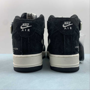 Air Force 1 07 Mid LV Suede Black White DV9988-100