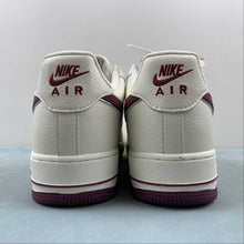 Cargar imagen en el visor de la galería, Air Force 1 07 Low Dark Red Off White JJ0253-009
