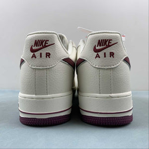 Air Force 1 07 Low Dark Red Off White JJ0253-009