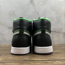 Cargar imagen en el visor de la galería, Air Jordan 1 Retro High Zoom Zen Green Black Tomatillo Rage CK6637-002
