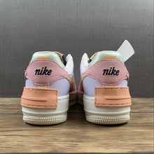 Cargar imagen en el visor de la galería, Air Force 1 Shadow Sail Orange Chalk Dark Obsidian Pink Glaze CI0919-111
