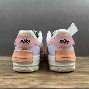 Air Force 1 Shadow Sail Orange Chalk Dark Obsidian Pink Glaze CI0919-111