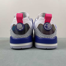 Cargar imagen en el visor de la galería, Air Jordan Spizike Low Dongdan White Indigo Burst Palest Purple HF5758-151
