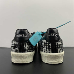 INVINCIBLE x DAYZ x Adidas Campus 80s Core Black Cream White HP2821