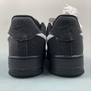 Air Force 1 07 Low Black Black Silver CW2288-001