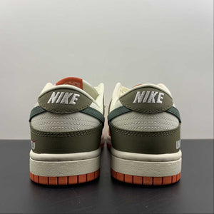 SB Dunk Low Beige Orange Green FC1688-500