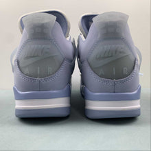 Cargar imagen en el visor de la galería, Air Jordan 4 Retro SP Off White Blue Purple CV9388-102

