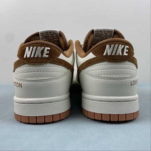 SB Dunk Low LV Chocolate White Suede FC1688-133