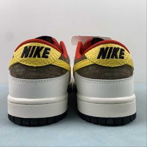 SB Dunk Low Year of the Dragon Red Yellow Off White FC1688-161