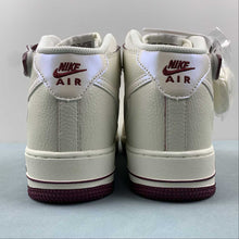 Cargar imagen en el visor de la galería, Air Force 1 07 Mid Off White Dark Red SG2356-803
