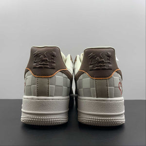 LV x Air Force 1 07 Low Salute Cream Brown DC8877-202