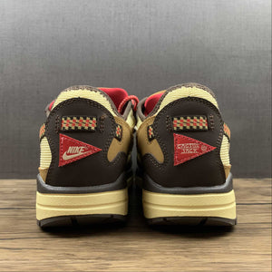 Travis Scott x Air Max 1 Wheat Cactus Jack Baroque Brown DO9392-200