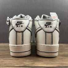 Cargar imagen en el visor de la galería, Air Force 1 07 Mid Beige Black Colorfull AQ2898-008

