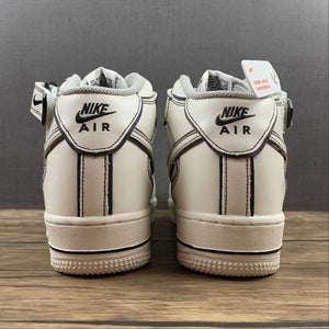 Air Force 1 07 Mid Beige Black Colorfull AQ2898-008