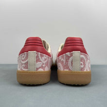 Cargar imagen en el visor de la galería, Adidas Samba OG x Liberty London Cream White Better Scarlet JR8841
