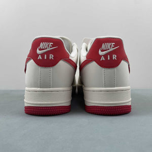 Supreme x Air Force 1 07 Low White Red HD1968-026