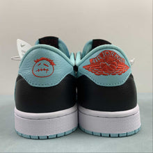 Cargar imagen en el visor de la galería, Travis Scott x Air Jordan 1 Low OG Black Blue DM7866-701
