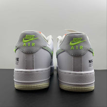 Cargar imagen en el visor de la galería, Air Force 1 07 Low Just Do It White Coconut Milk FB1853-111
