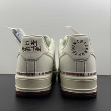 Cargar imagen en el visor de la galería, Air Force 1 07 Low x Uninterrupted MORE THAN Dark Red White HL6959-887

