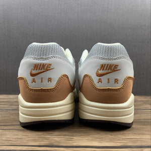 Patta x Air Max 1 Monarch Special Box Metallic Silver Pure Platinum DH1348-001